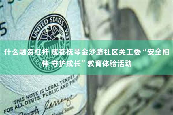 什么融资杠杆 成都抚琴金沙路社区关工委“安全相伴 守护成长”教育体验活动