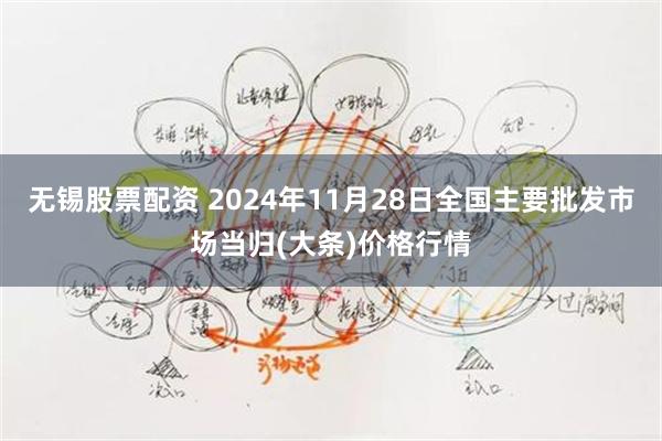 无锡股票配资 2024年11月28日全国主要批发市场当归(大条)价格行情